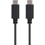 Nanocable Cable USB 2.0 USB-C a USB-C, 1m, Negro